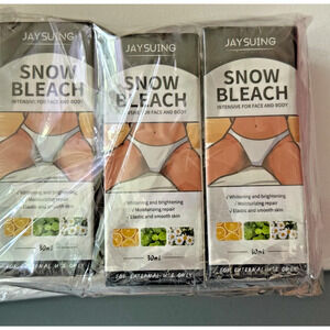 3Pack Snow Bleach Cream for Private Part, Intimate Areas-Underarm, Neck & More